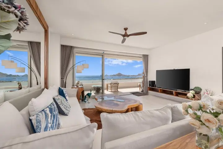 Condo living in Cabo San Lucas with ocean and city views for modern coastal buyers