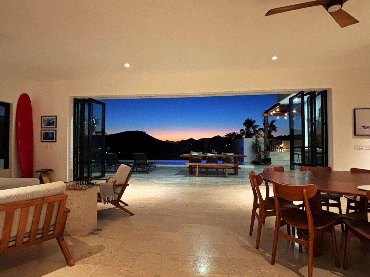 Cabo Luxury Rancho Cerro Colorado Rincon del Afan: A Desert Modern Masterpiece with Beach Access Anchored on a for sale