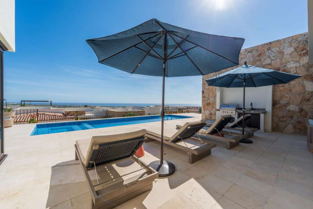 Cabo Luxury Las Terrazas Discover elevated coastal living at Las Terrazas 14 in Diamante, Cabo San Lucas. This fully furnished and equipped home features 4 bedrooms, 4.5 baths, a spacious living and dining area, and a large gourmet kitchen perfect for hosting. Enjoy your private pool with wide-open – 14 Las Terrazas 14, Pacific, BS