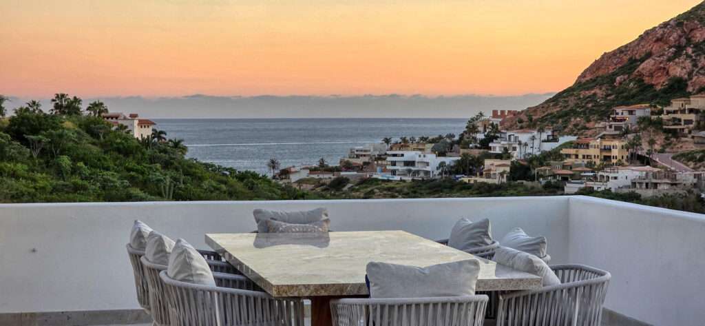 Cabo Luxury Golf Villas Set along the lush Bermuda fairways of the Tiger Woods-designed Oasis Short Course, this exceptional five-bedroom hacienda-style residence blends classic Mexican architecture with refined contemporary luxury. A grand central courtyard opens to an expansive great room that flows seamlessly to a private terrace with heated pool, palapa swim-up bar, and fire-pit lounge overlooking the Oasis par-three course. Designed for effortless entertaining, the home features multiple indoor and outdoor living spaces, a gourmet kitchen, and a covered outdoor grill ideal for hosting family and friends. As a Legacy Club home at Diamante Cabo San Lucas, ownership provides access to championship golf, the iconic Crystal Lagoon®, spa, beach club dining, and miles of Pacific coastline. – 22 Corsarios, San Jose Corridor, BS