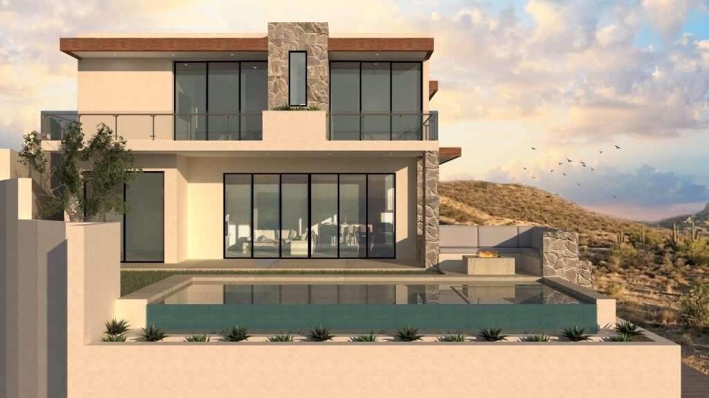 Cabo Luxury El Tule-Inland:General Pre-construction residence in Rancho Los Tules, Los Cabos. Features 4 bedrooms, each with a full bathroom and walk-in closet, offering privacy and comfort. Enjoy ocean – 3 Demasias de la Laguna, San Jose del Cabo, BS