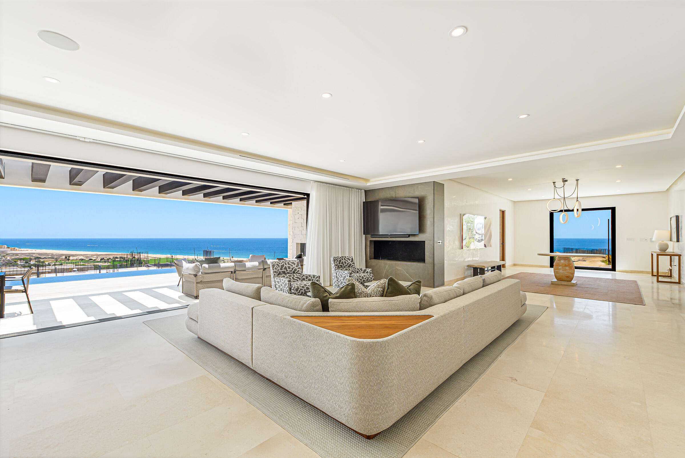 Cabo Luxury Copala Perched atop the hills of Quivira Los Cabos, Villa 43 is a stunning custom residence blending luxury, privacy, and sweeping Pacific Ocean and golf course for sale