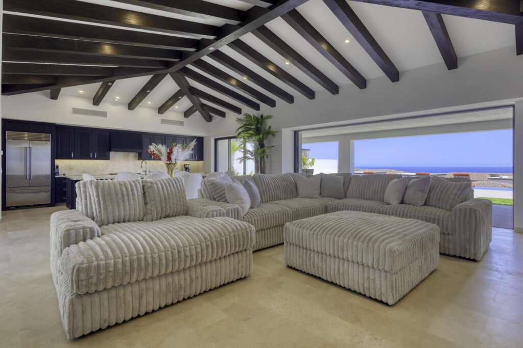 Cabo Luxury West Enclave Ritz-Carlton West Enclave, Ritz-Carlton Reserve Residence 10 offers an exceptional blend of modern luxury and serene coastal living. These single-level indoor/outdoor residences are thoughtfully designed to provide privacy and tranquility. Featuring expansive floor-to-ceiling windows, the homes showcase breathtaking for sale