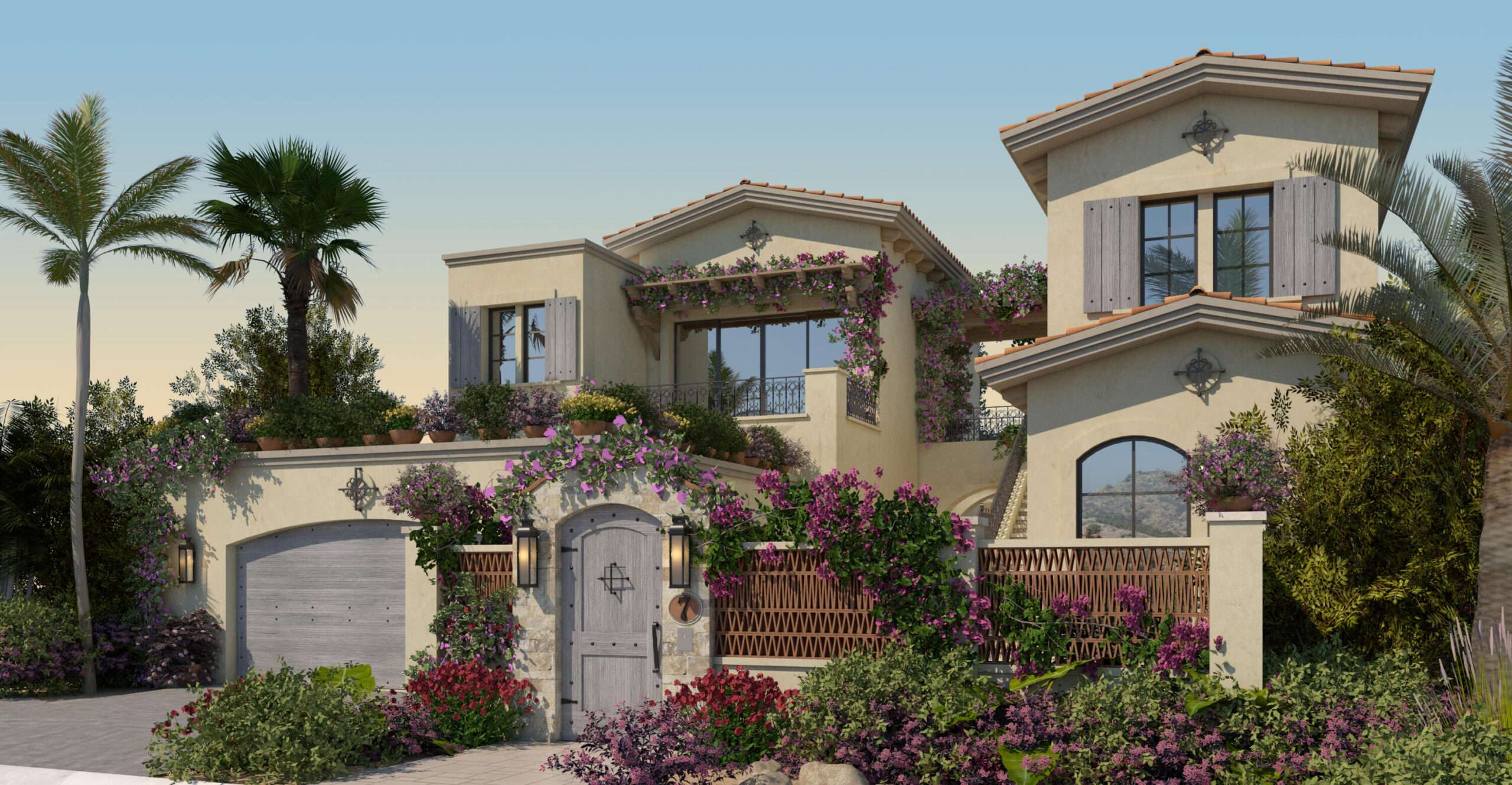 Cabo Luxury Espiritu Del Mar The Cottages at Espiritu Del Mar emerges as a living embodiment of architectural mastery, inspired by the Mediterranean allure. A harmonious fusion of design and nature, each residence beckons you to embrace the art of outdoor living, where private gardens seamlessly meld with interior elegance. Pocket doors, fountains and fire pits amplify the allure, while every suite and public space effortlessly spills into the tranquil sanctuary outdoors. for sale