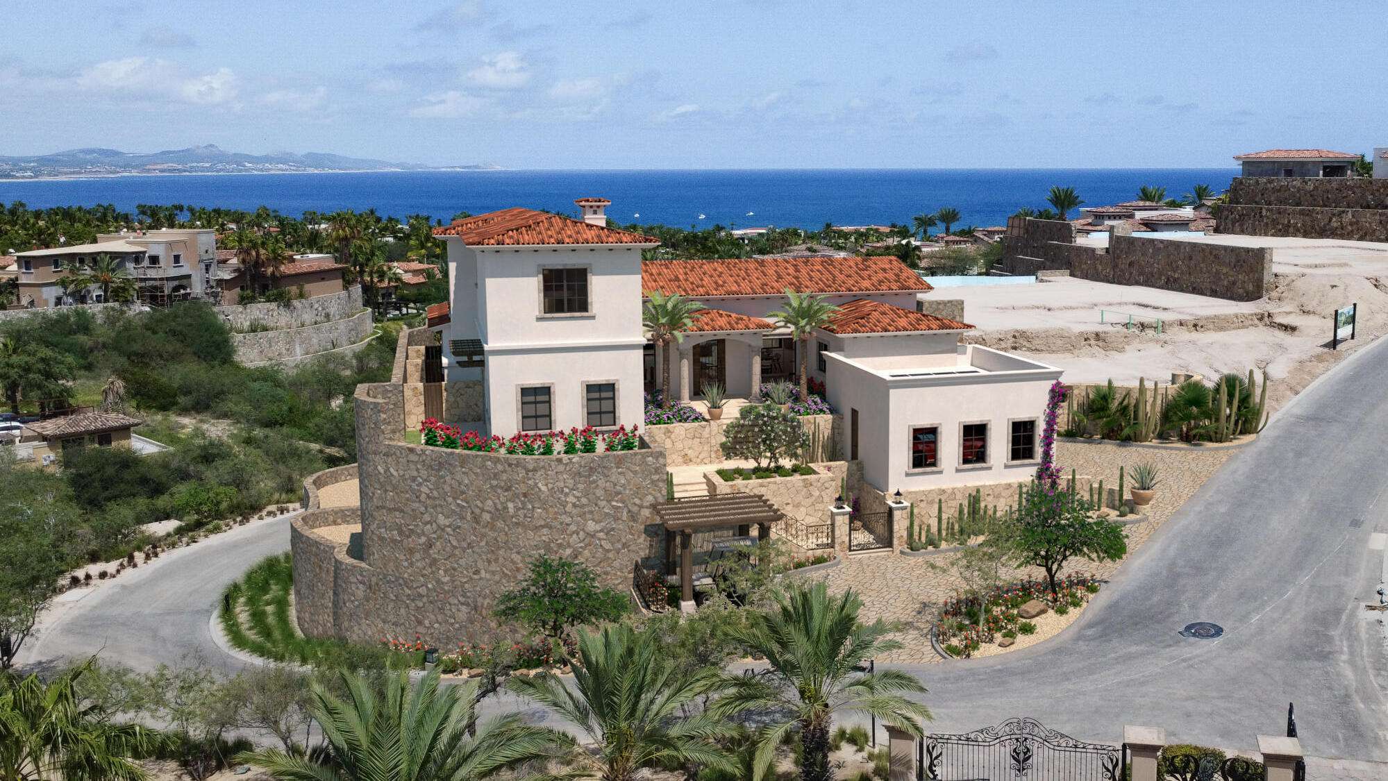 Cabo Luxury Hacienda Csl Inside the community of Hacienda Beach Club & Residences is a must-see immaculate Oceanfront Villa situated in the heart of Cabo with stunning for sale