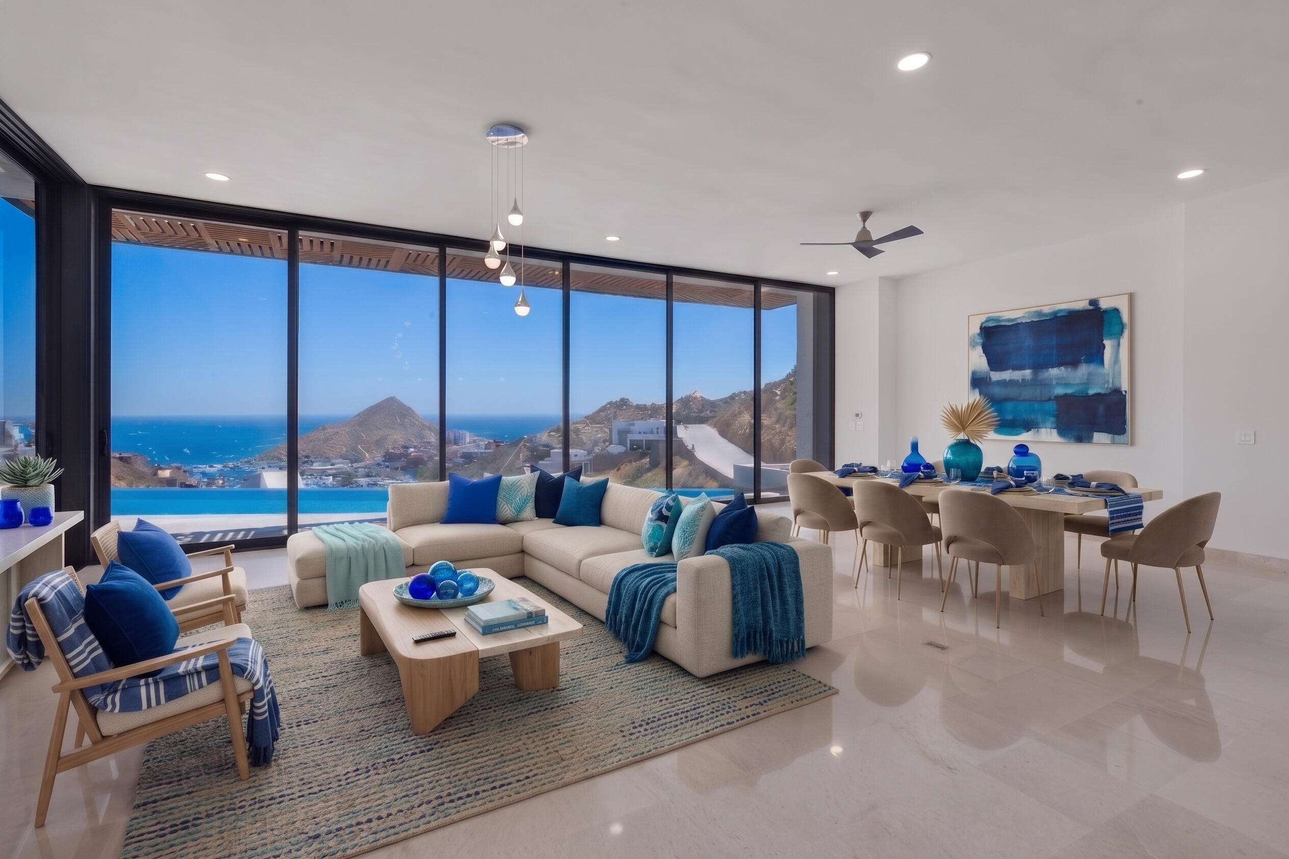 Cabo Luxury Pedregal Csl Welcome to Villa Vista CortezStep into a world of luxury and elegance at Villa Vista Cortez, a newly completed architectural masterpiece located in the exclusive El Pedregal community in Cabo San Lucas. This home is ready to offer an unparalleled living experience with breathtaking panoramic for sale