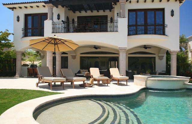 Cabo Luxury Vista Azul Tucked inside the coveted gates of Cabo del Sol, Casa Carrera blends casual luxury with timeless coastal elegance. From the moment you arrive, the home welcomes you with warm architectural details and an easygoing indoor-outdoor flow that defines life in Los Cabos. The open-concept great room spills effortlessly onto a private poolside terrace designed for both sun-drenched lounging and shaded al fresco dining. Entertain at the built-in bar, gather around for cocktails, or host intimate dinners indoors or out—this space flexes with your lifestyle.The gourmet kitchen is equally versatile, perfect for casual family meals or closed off for catered affairs. Cabo del Sol is redefining resort living with championship golf, gourmet dining, scenic trails, and the soon-to-open Soho House Beach Club and Commercial Center, investment in Casa Carrera positions you at the heart of Cabo's most desirable coastal corridorjust minutes from downtown and 30 minutes from the airport. for sale