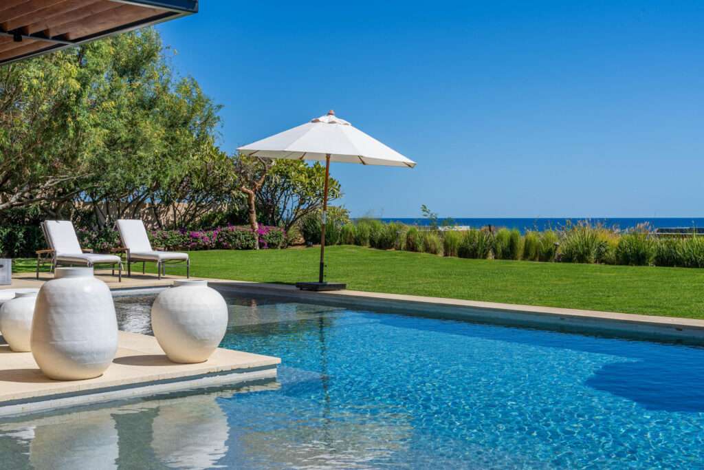 Cabo Luxury Fundadores Villa Piedra - Fundadores, Puerto Los Cabos, blends modern and traditional design with unobstructed ocean for sale