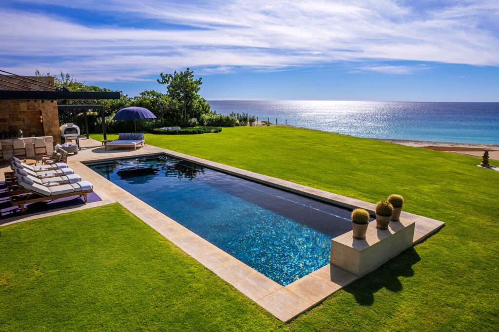 Cabo Luxury Fundadores Villa Maralta 62 offers contemporary coastal living in Puerto Los Cabos.This newly built 5-bedroom residence is designed around seamless indoor-outdoor flow, with main living areas opening toward the terrace, pool, and ocean for sale