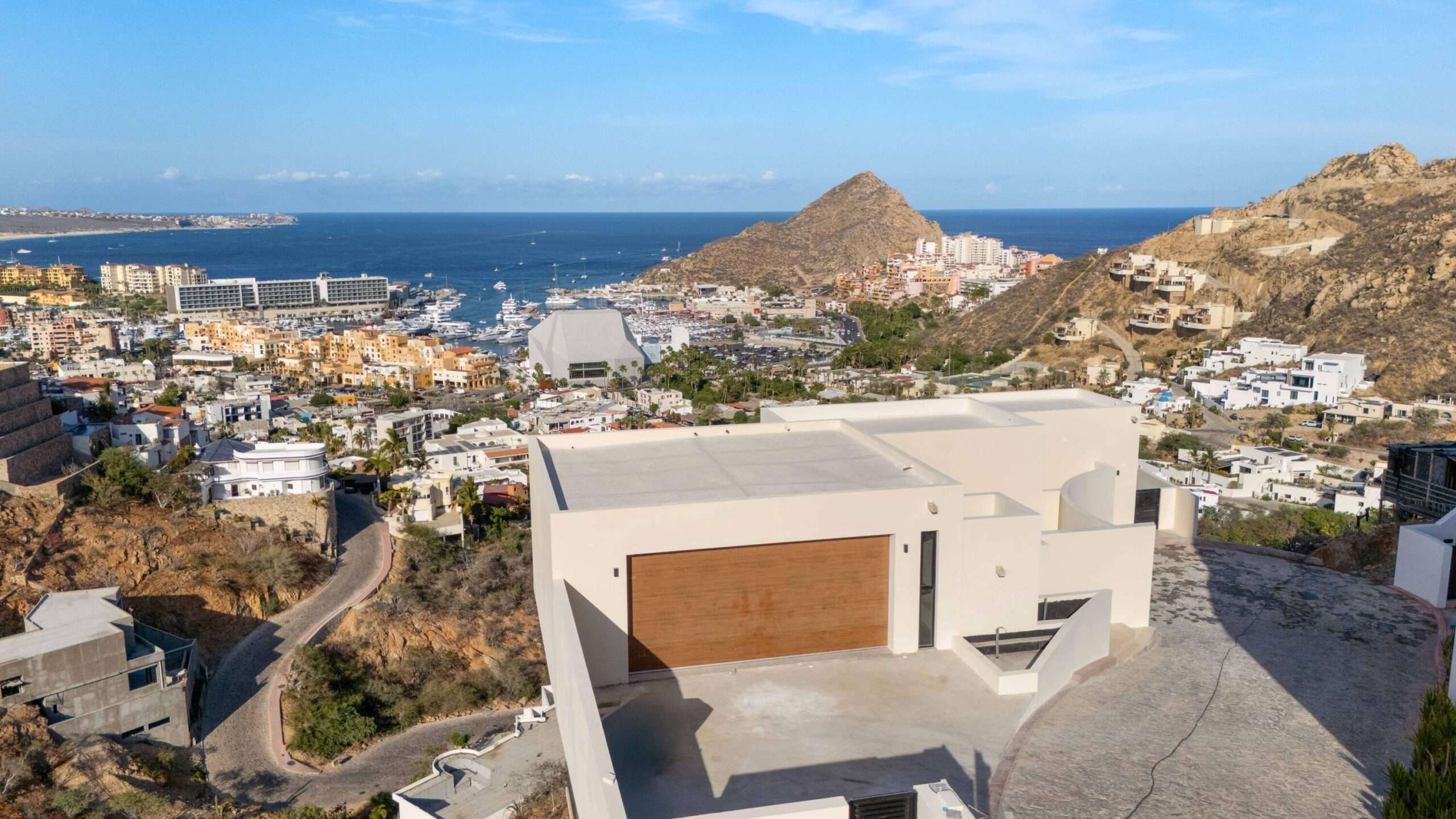 Cabo Luxury Pedregal Csl Villa Sundream. A Pedregal Masterpiece in Progress Poised just below the iconic Pedregal sign, Villa Sundream is a statement of modern luxury with breathtaking, unobstructed – Callejón del Pueblo, Cabo San Lucas, BS
