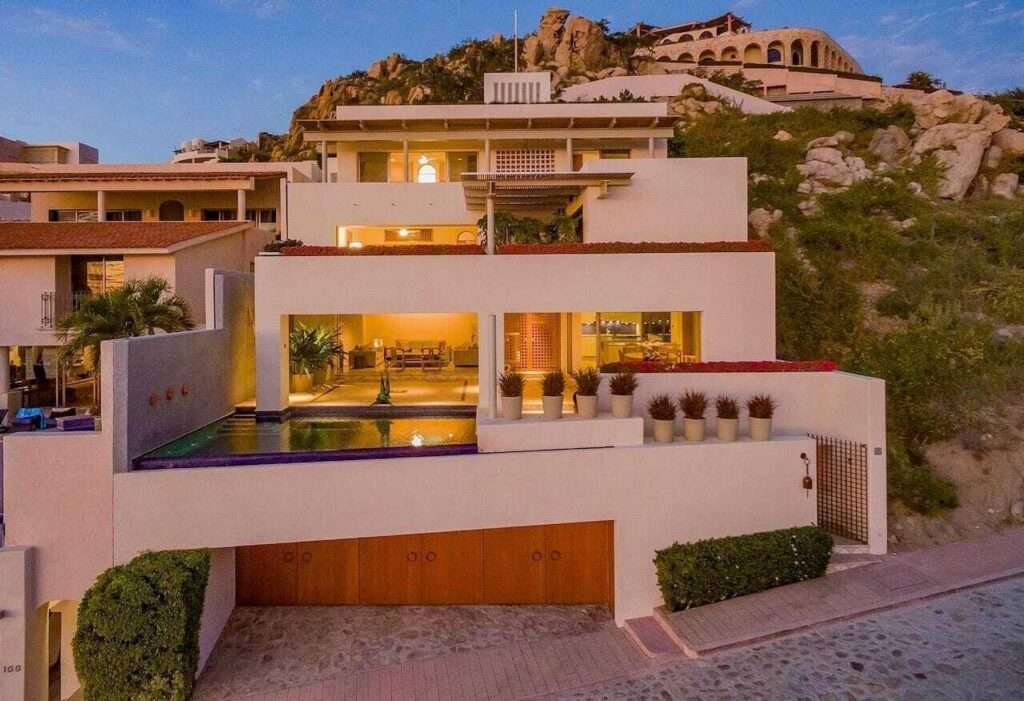 Cabo Luxury Pedregal Csl This architect-designed luxury villa for sale in El Pedregal, Cabo San Lucas sits on one of the most exclusive addresses on the Pacific side of Land's End. Casa Alcaravan offers 6,536 sq ft across 5 bedrooms and 5 bathrooms, with 4,384 sq ft of air-conditioned living space and 3,267 sq ft of decks built for ocean- – Casa Alcaravan, Cabo San Lucas, BS